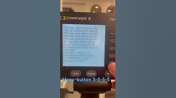 Check total meters on concept2 rowing machine, skiers, bikers pm5 rowing #concept2 #crossfit #hydrox