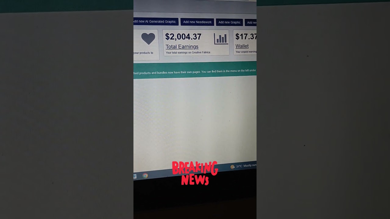 Creative Fabrica Earnings 🤯  #creativefabrica #adobestock  #income #microstocker   #microstock