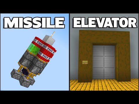 TOP 10 Redstone Builds & Tricks! [Minecraft]