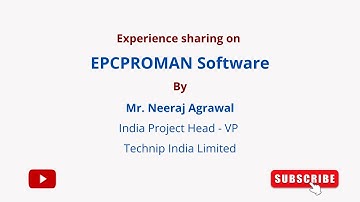 EPCPROMAN Testimonial | Best Project Management Software | Construction Management Software | EPC