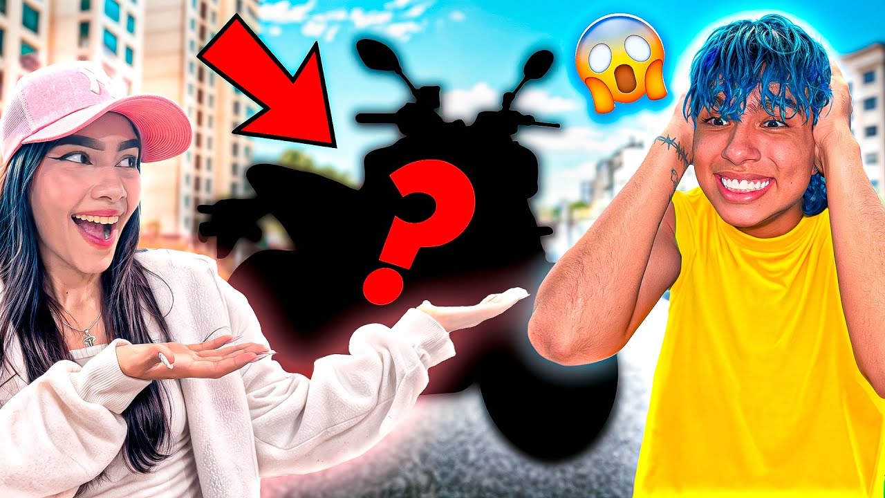 MI NOVIA ME REGALA LA MOTO DE MIS SUEÑOS 🥹🏍️✨ // JHONSITORREX