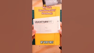 My 1st Leuchtturm1917!👀 #leuchtturm1917 #Notebook #review