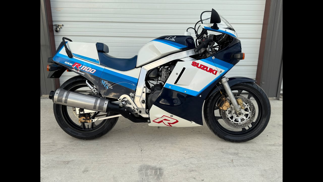 1987 Suzuki GSX-R1100 – Iconic Motorbike Auctions