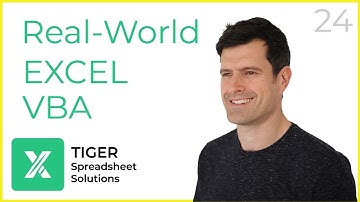 (24/30) Excel VBA For Beginners: 30 Real World Problems And Solutions