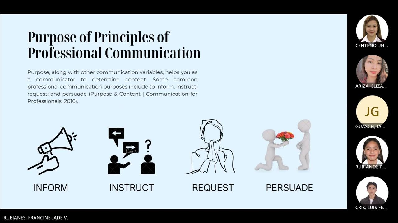 What Are The Basic Principles Of Professional Communication Skills