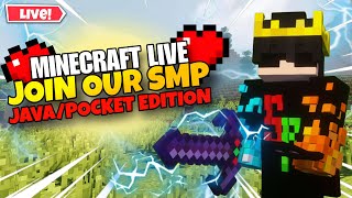 MINECRAFT SMP LIVE || LIFESTEAL PUBLIC SMP 24/7 JAVA + BEDROCK | FREE TO JOIN DAY #8