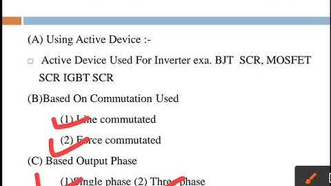 Basics of Inverter : Kadi Sarva Vishwavidyalaya