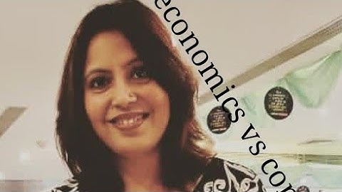 Economics or Computers/By Rashmi Sinha