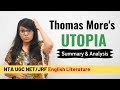 Commonly asked facts about Thomas More's Utopia (UGC NET Exam)