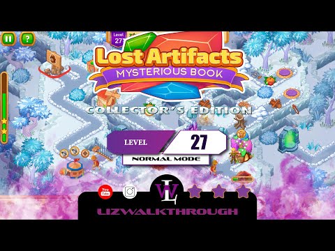Lost Artifacts 6 - Level 27 - Mysterious Book - Normal Mode