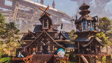 All-in-One Steampunk Base | Build Tutorial | ARK: Survival Ascended