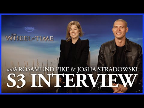 Rosamund Pike & Josha Stradowski talk Rhuidean and the challenges that follow | Wheel of Time S3