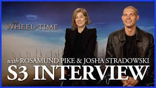 Rosamund Pike & Josha Stradowski talk Rhuidean and the challenges that follow | Wheel of Time S3