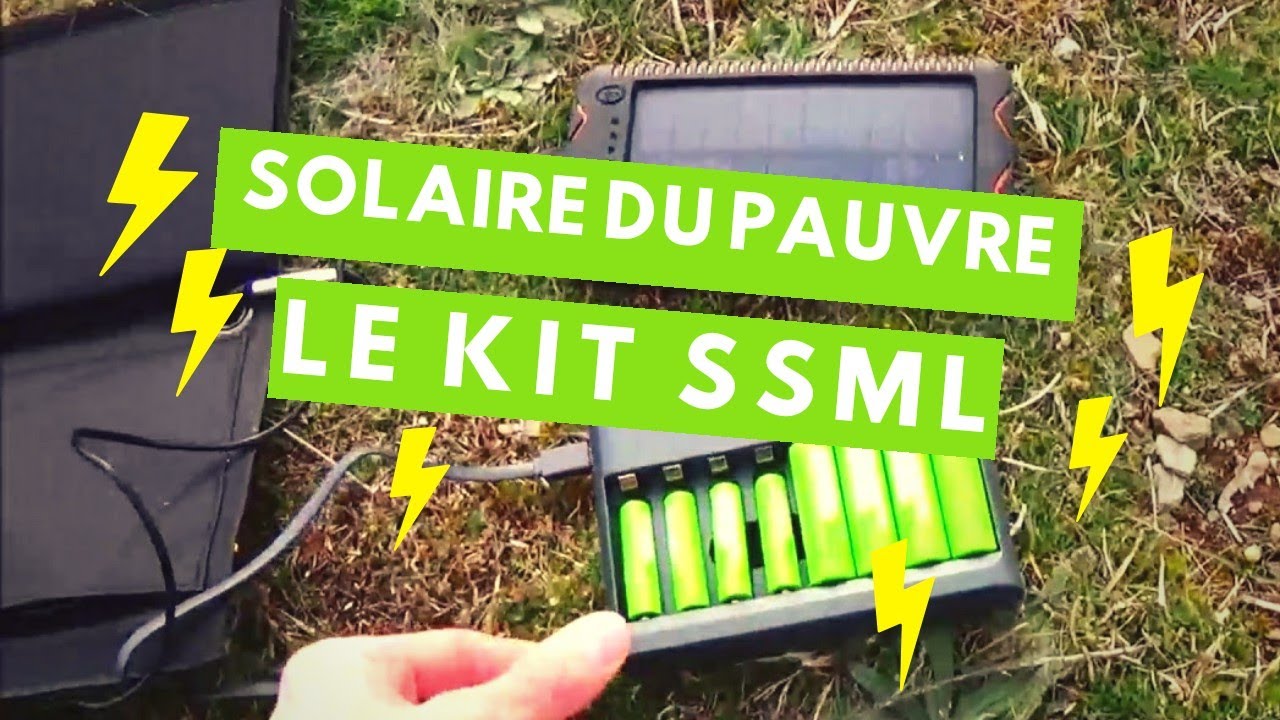 Mon Système Solaire Mobile Léger