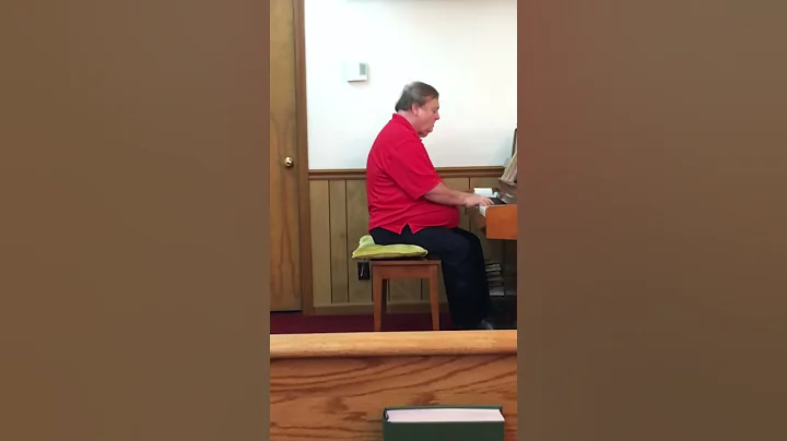 Tim Rawls plays piano