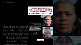 🎤 YK OSIRIS: "CHRIS BROWN IS THE GOAT OF R&B" #ykosiris #chrisbrown #rnb #musicdebate