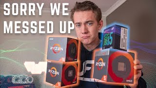 We Were Wrong - Ryzen 5 2400G vs 1600, 2600 \& i5-8400