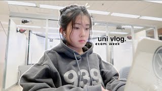 🗒 PRODUCTIVE uni vlog: midterm week, halloween & fall vibes, pulling all nighters, busy days!