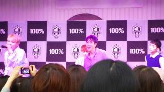 100%(백퍼센트) - 20170513 2部 너라서 大阪あべのキューズモール