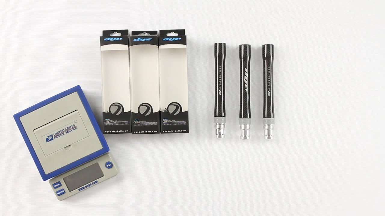 Dye CFS Carbon Fiber Barrel Backs Review YouTube