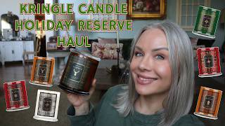 Kringle Candle Holiday Reserve Haul & First Sniff Impressions!