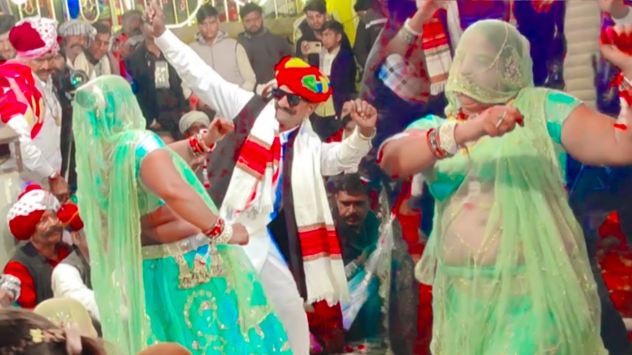 😱 सुहरी पुर्णाहुती में गुर्जर गुर्जरी के बिच जबरदस्त डांस टक्कर दयाराम ठहला लाइव तुलसा जी तर्स पानीं