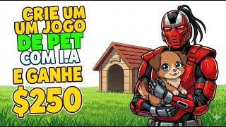 Como Criar um JOGO DE Criar PET Usando I.A Firebase Studio Pra GANHAR DINHEIRO | 2° Video