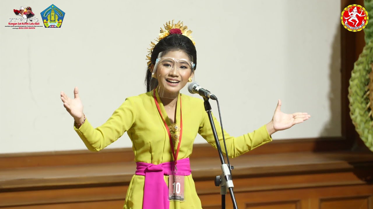 PKB XLIII 2021 : WIMBAKARA (LOMBA) PIDARTA BASA BALI