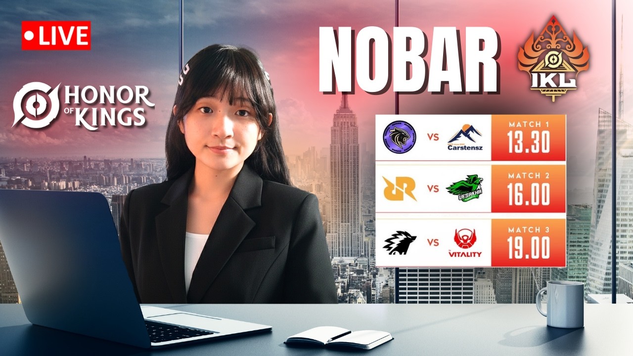 🔴 LIVE  - NOBAR IKL SPRING 2026 REGULAR SEASON MINGGU 2 HARI 1