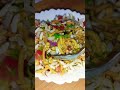बारिश और चटपटी भेलपुरी 🥣 #bhelpuristreetfood