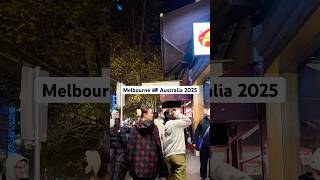Walking in Melbourne Australia 2025, Winter Season #beautifulcity #citylife