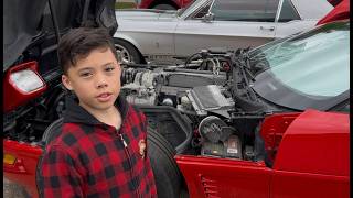 1995 C4 Corvette Battery Replacement #c4corvette #batteryreplacement #corvette