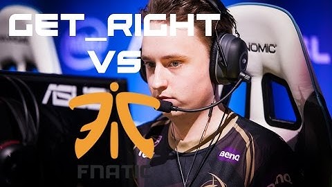 CS:GO POV | NiP GeT_RiGhT vs Fnatic |28/10| @ESL Pro League Season 5 Europe