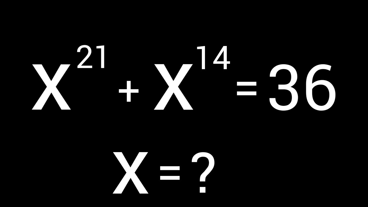 France - A Nice Math Olympiad Problem