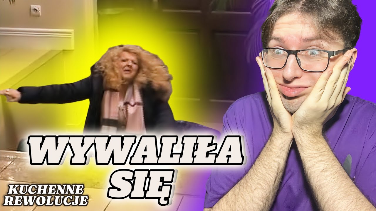 WYWALIŁA SIĘ NA SCHODACH!!!*kuchenne rewolucje*