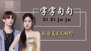字字句句-Zi Zi Ju Ju [ 张碧晨-王赫野 (Zhang Bi Chen-Wang He Ye) ] chi/pinyin lyrics