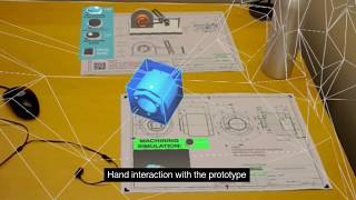 Displaying CAD models in Augmented Reality with Microsoft HoloLens