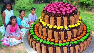 KITKAT CHOCOLATE CAKE | Delicious Chocolate Cake Decorating | Amazing Kitkat Cake Recipe