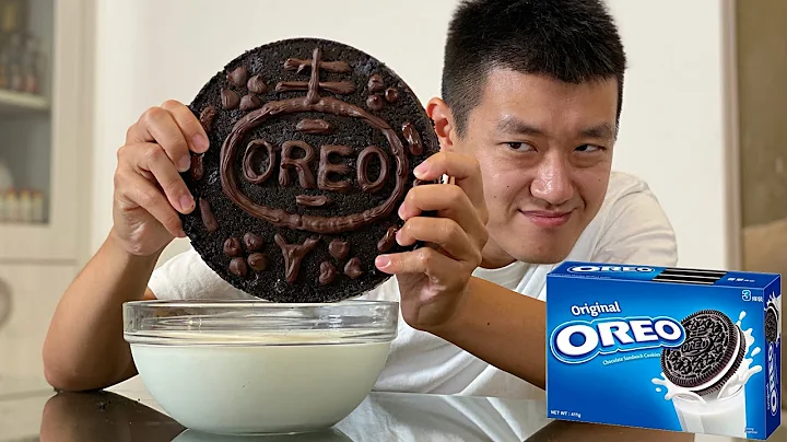 製作超大OREO餅乾！Making big Oreo cookies！ - DayDayNews