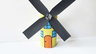 How To Make An Amazing Paper Roll Windmill - DIY Crafts Tutorial - Guidecentral