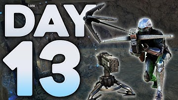 Solo Defending my Modded Redwoods Cave! - ARK PvP