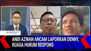 Andi Azwan Threatens to Report Denny, Legal Counsel Responds