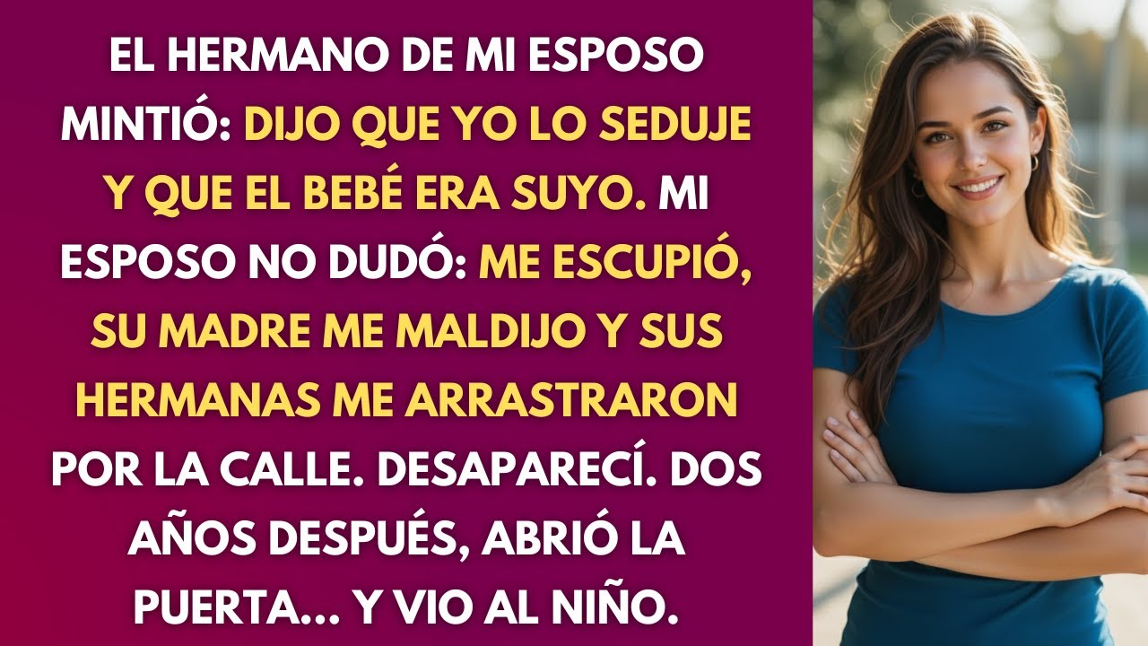 Mi Esposo Me Escupió Por La Mentira De Su Hermano… Me Fui Y Años Después Vio Al Niño