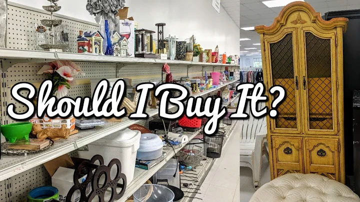 Goodwill Thrift with Me-What did I get Thrifting Today?-Project Thrift 52 Week 42