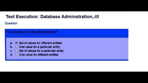 Database Administration Level 3 theory assessment V1 - Part 2