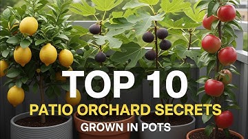Top 10 Fruit Trees That Thrive in Pots and Small spaces