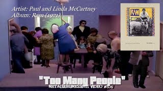 Too Many People - Paul and Linda McCartney (1971)