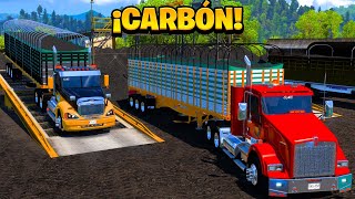 ¡ASI SE CARGAN LAS MULAS DE CARBÓN EN COLOMBIA! | American Truck Simulator