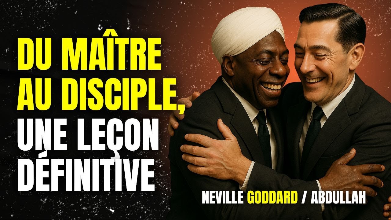 ABDULLAH  DU MAÎTRE AU DISCIPLE, UNE LEÇON DÉFINITIVE  NEVILLE GODDARD