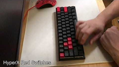 HyperX x Ducky One 2 Mini Soundtest